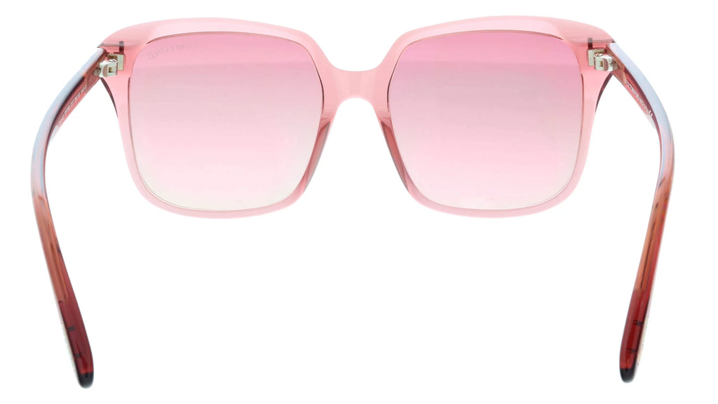 Burgundy Square Ladies Sunglasses V434180