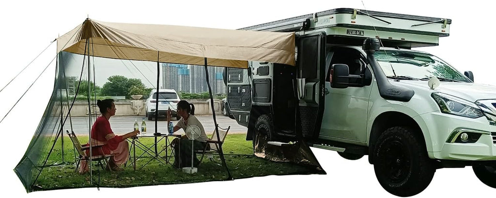 Portable Rear Tent with Mosquito Net for SUV L2004