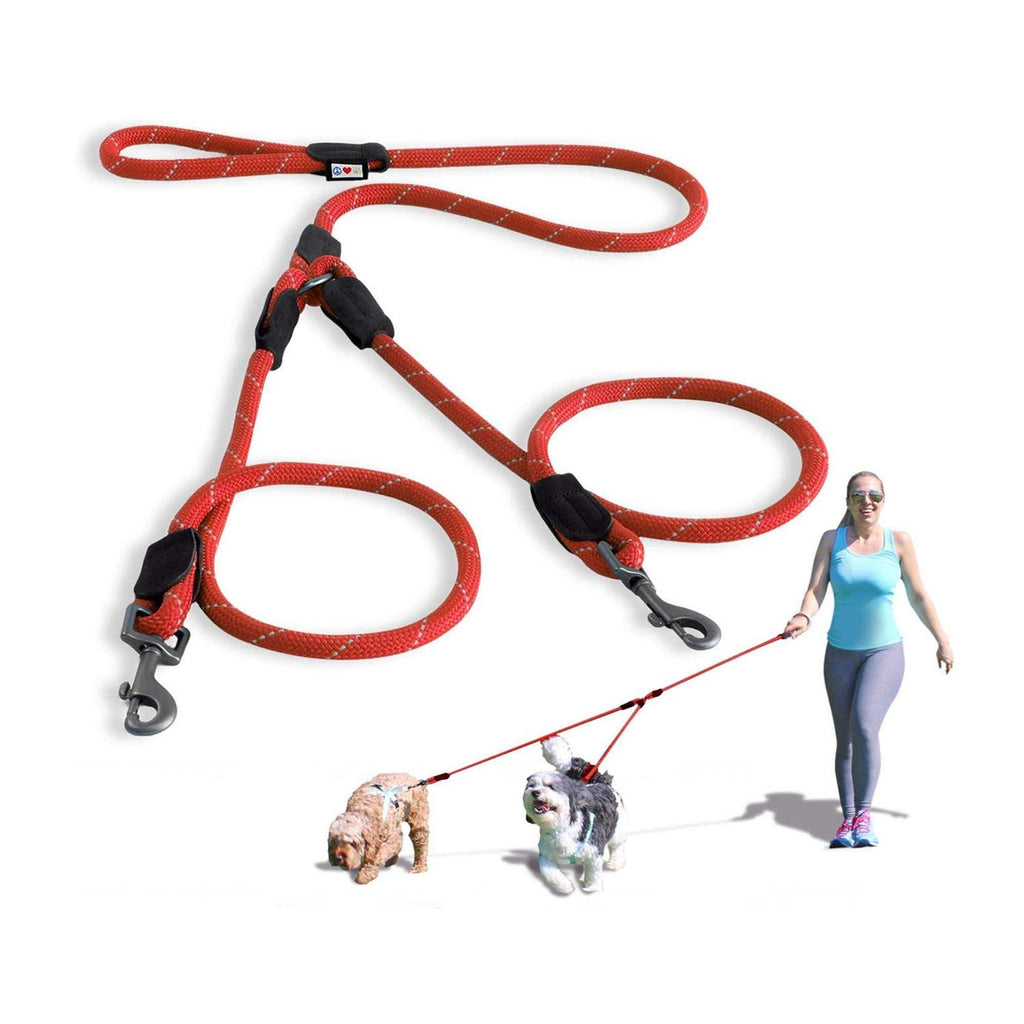 Reflective Rope Dog Leash F589408