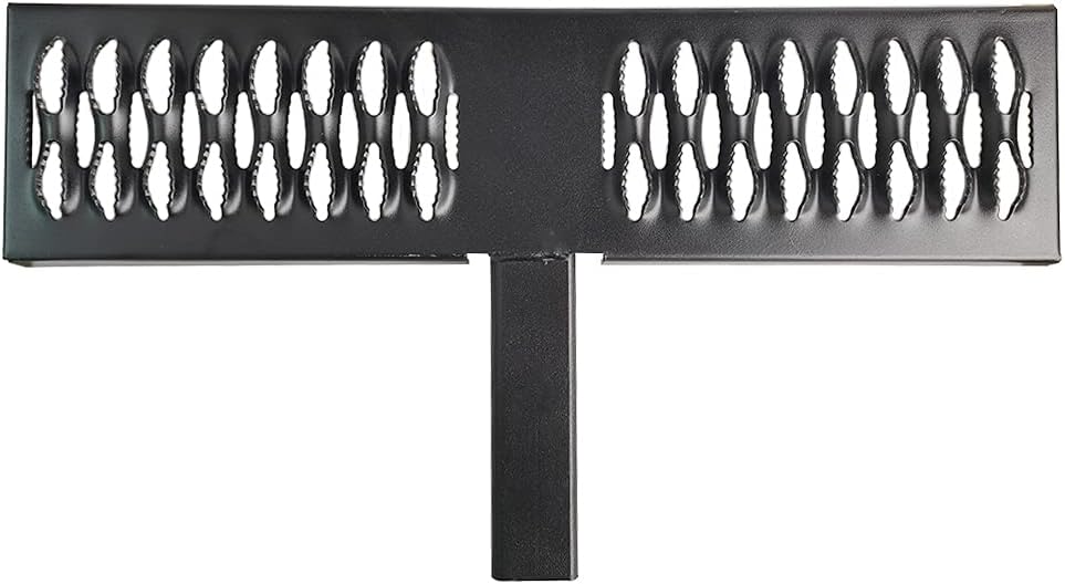 Black Universal Hitch Step Anti Slip Rust Towing Bumper Guard Rear R887