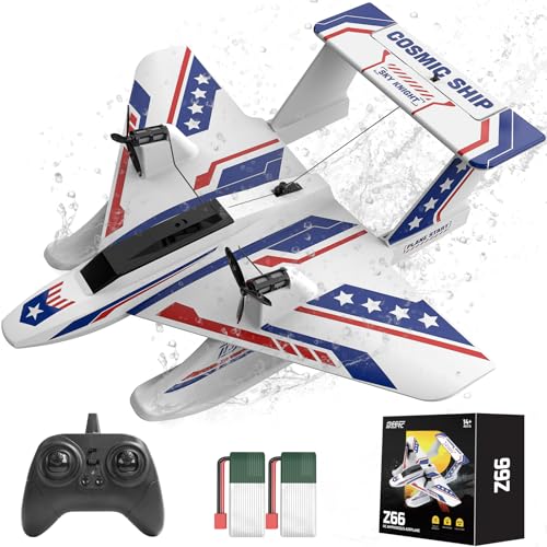 Amphibious Tri-Phibian Aircraft RC Plane with 2 Batteries L729