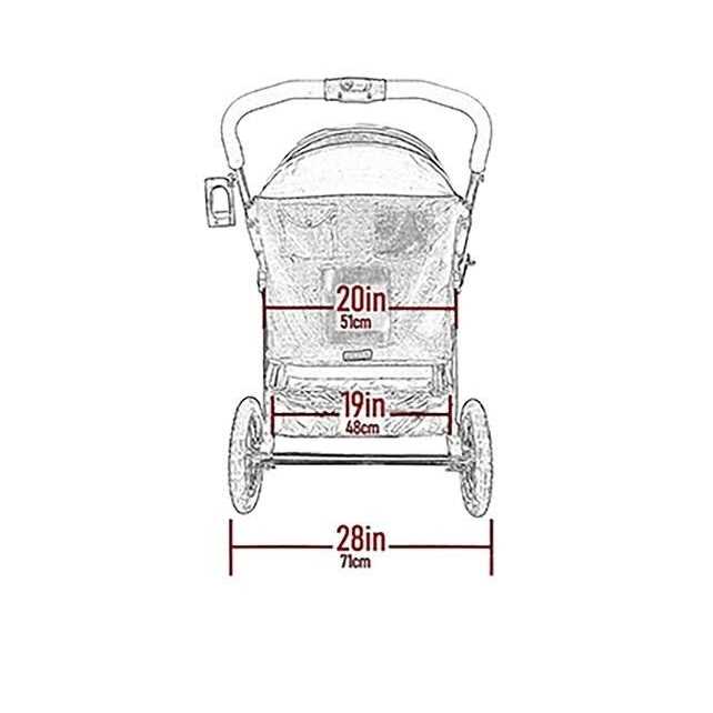 Double Pet Stroller T786