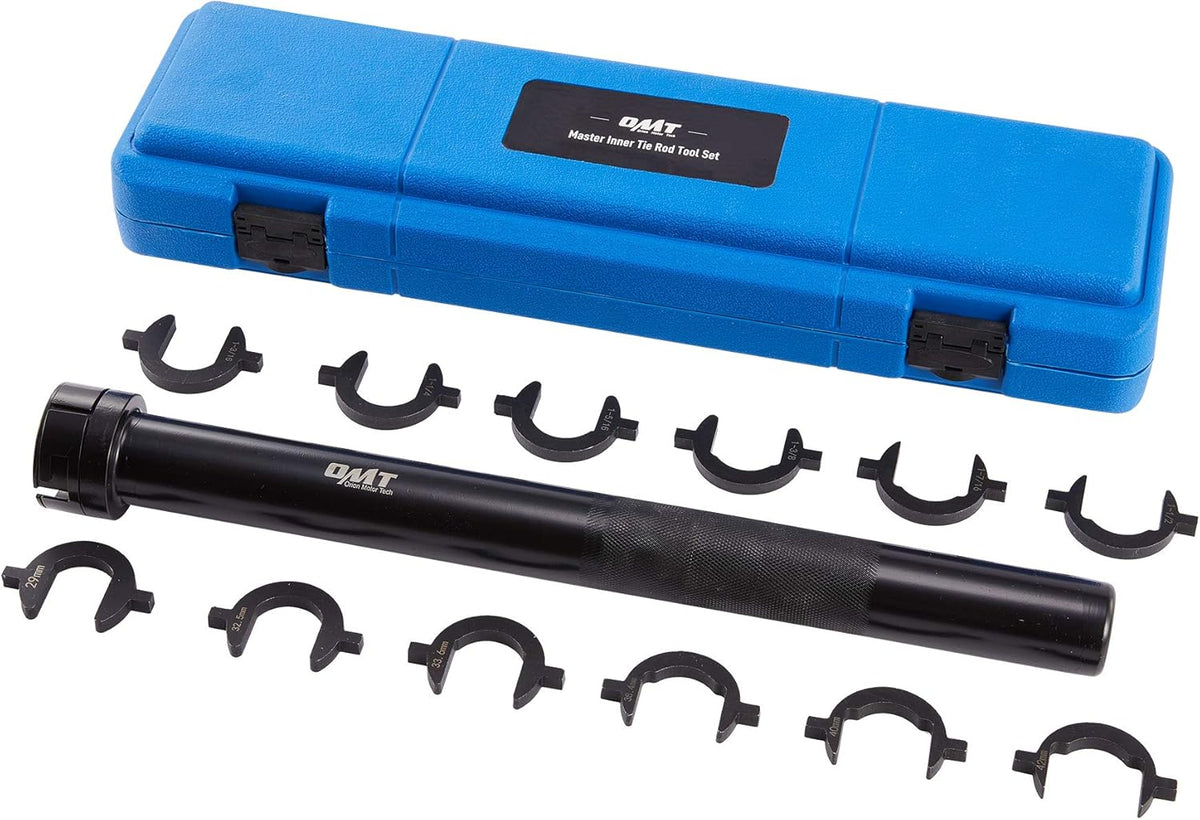 Inner Tie Rod Removal Tool Kit with 12 Crowfoot Adapters N506398