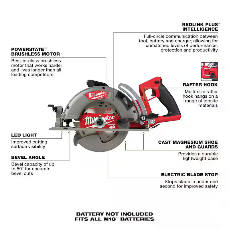18V Cordless 7-1/4 in. Circular Saw and SDS Plus Rotary Hammer K73554