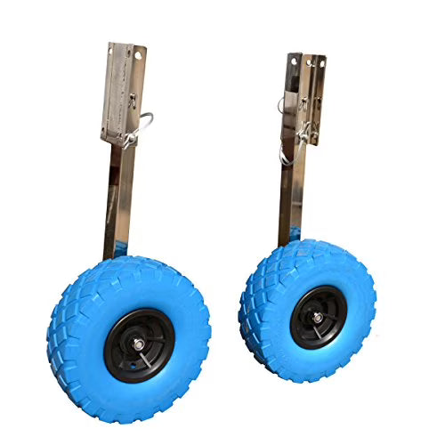 Stainless Steel Boat Transom Launching Wheel Dolly H786