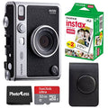 Black Hybrid Instant Camera Bundle with Instant Film M982