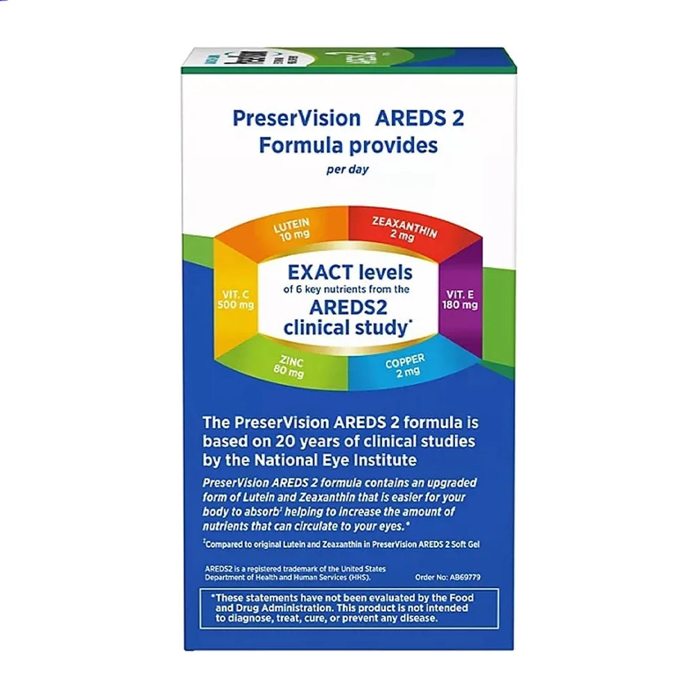 210 Softgels Eye Vitamin & Mineral Supplement N211761