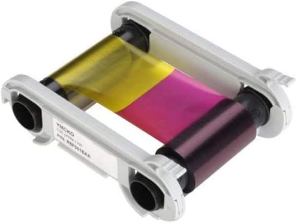 YMCKO Color Ribbon for Evolis Card Printers, 300 Images D203977