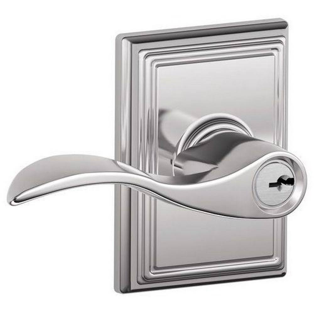 Bright Chrome Keyed Entry Lock E572