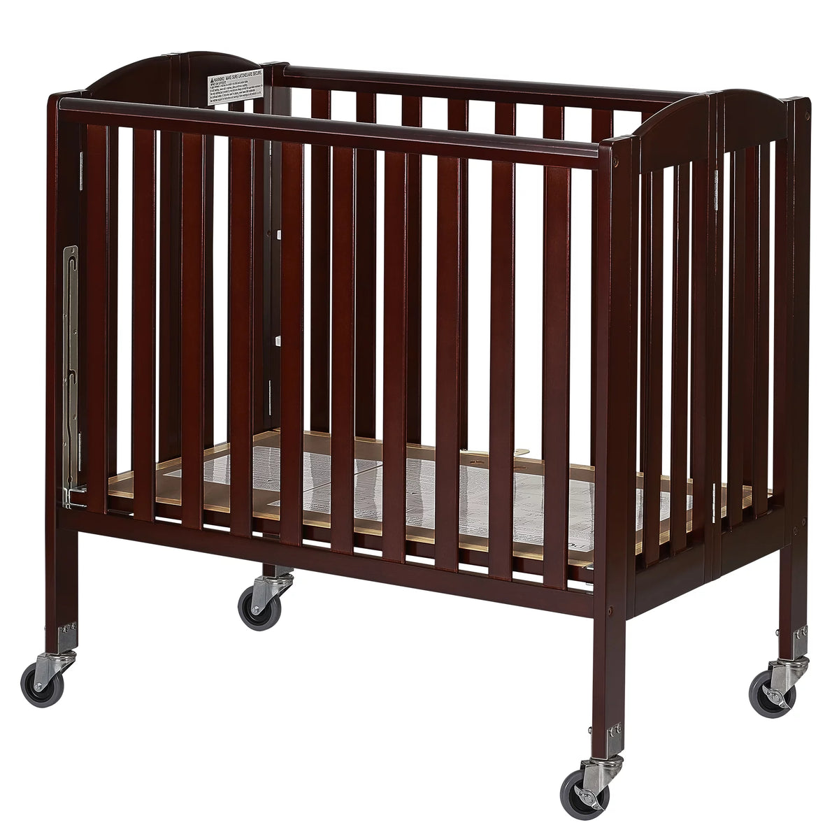 Espresso 3-in-1 Folding Portable Mini Crib L782318