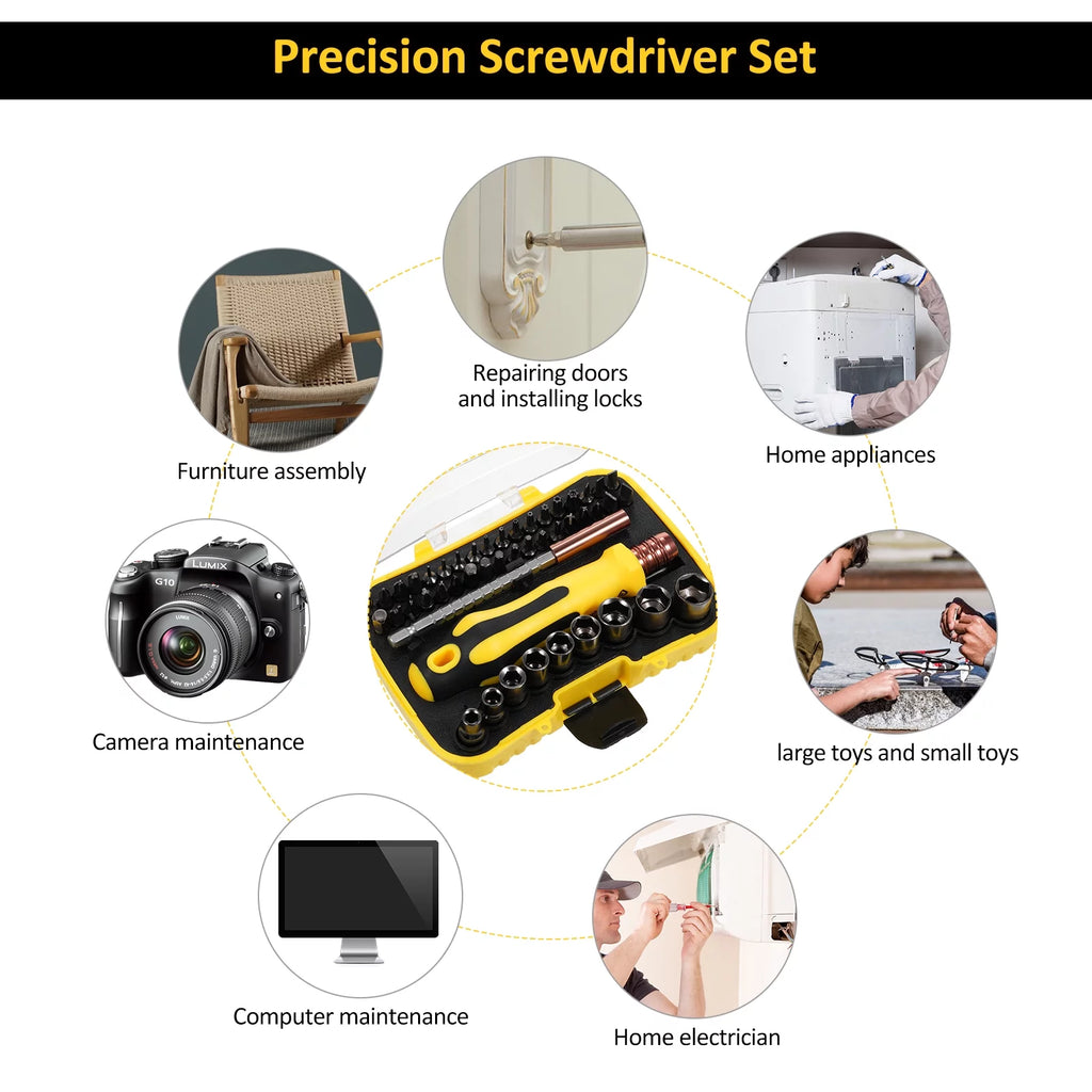Socket Wrench Screwdriver Set H6317