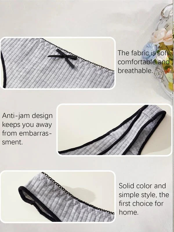 Women's Low Waist Thong 9 Pack Cotton C849