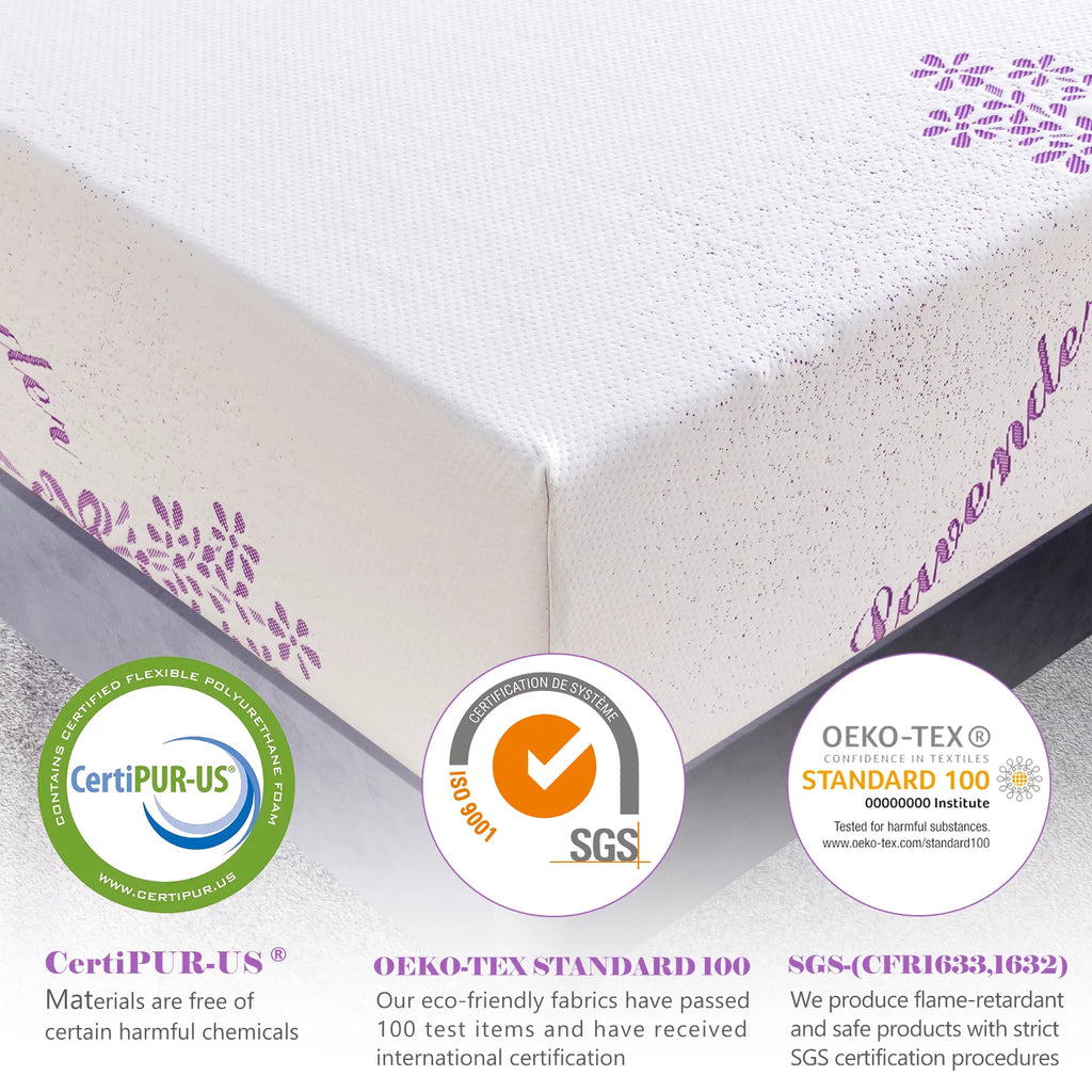 8 inches Twin Memory Foam Mattress Y932