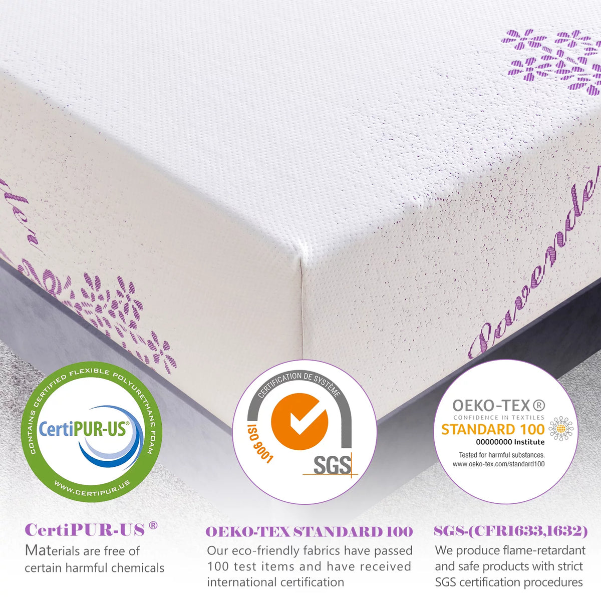 8 inches Twin Memory Foam Mattress Y932