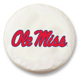 White Vinyl Spare Tire Cover H314
