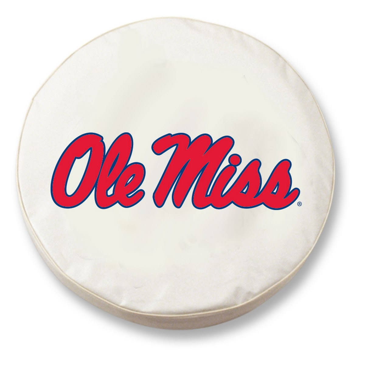 White Vinyl Spare Tire Cover H314