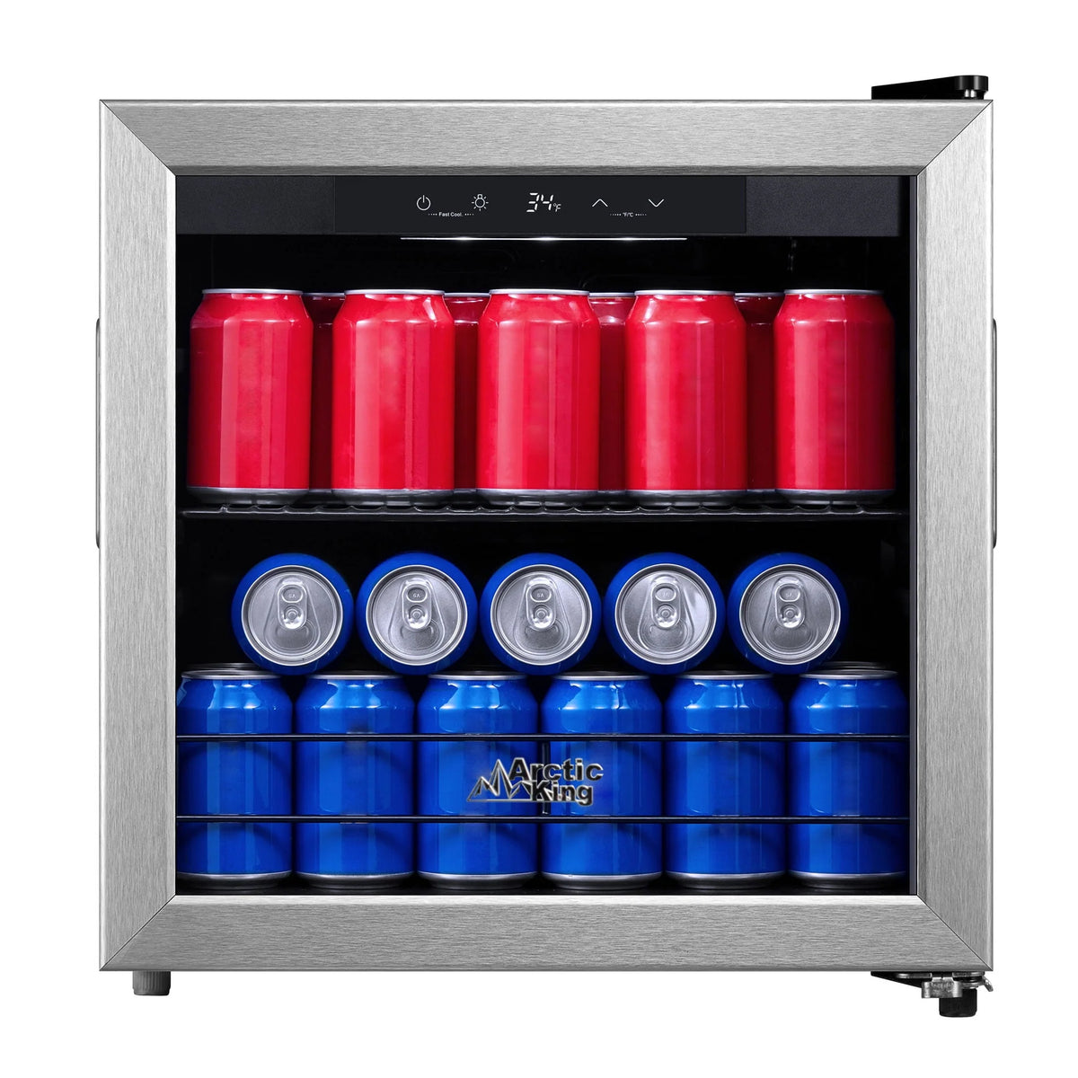 48-Can Beverage Fridge & Cooler with Electrical Control Z3564