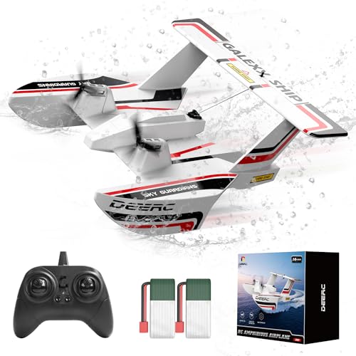 Amphibious Tri-Phibian Aircraft RC Plane with 2 Batteries L729