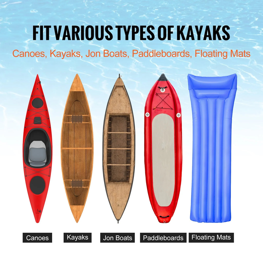 Foldable Kayak Cart with 10'' Solid Tires Z6266