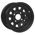 12x7 Black Steel Wheel U4183