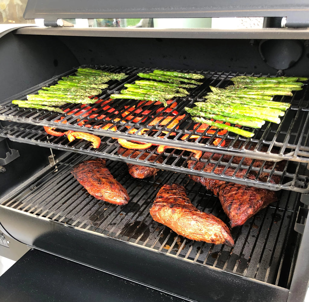 1500 Square Inch Pellet Grill and Smoker with 3 Cooking Racks E408