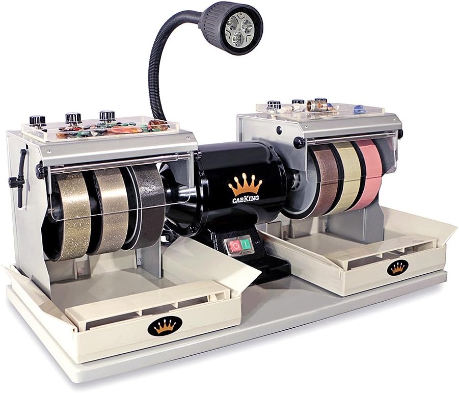 6 Cabbing Machine Lapidary Rock Grinder Polisher D303