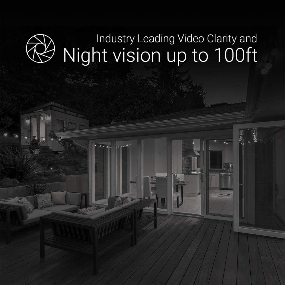 1080P WiFi Outdoor Security Camera 3 Packs I2410
