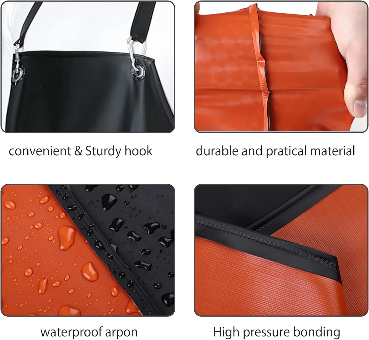 Waterproof Vinyl Apron N8023