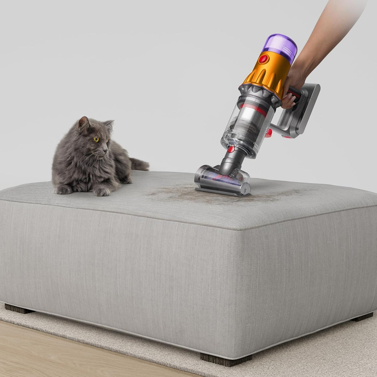Yellow/Iron Cordless Vacuum Cleaner Y843583