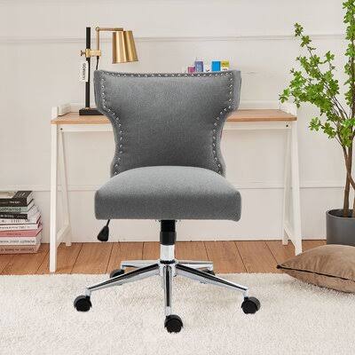 Dark Gray Polyester Task Chair O247