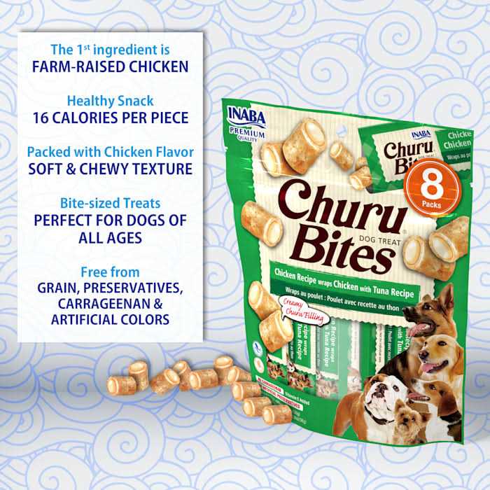 Chicken Recipe Dog Treat Wraps T374118
