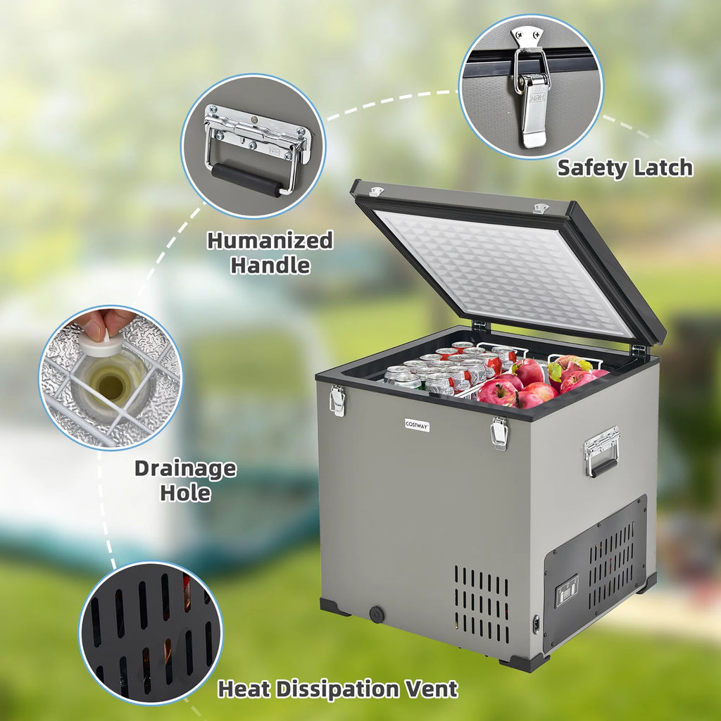 68 Quart Portable Car Refrigerator D24812