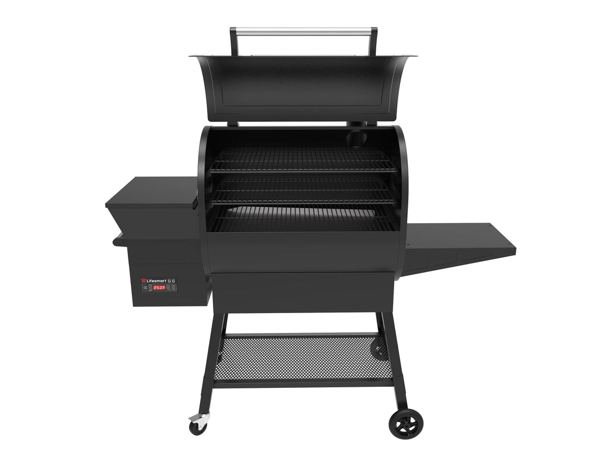 1500 Square Inch Pellet Grill and Smoker with 3 Cooking Racks E408