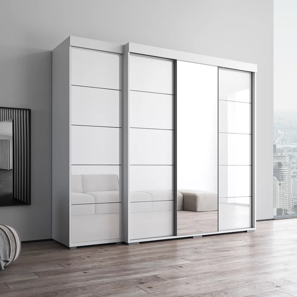 Wardrobe with 1 Mirror E5937