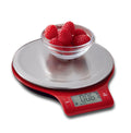Round Stainless Steel Digital Kitchen Scale A76523
