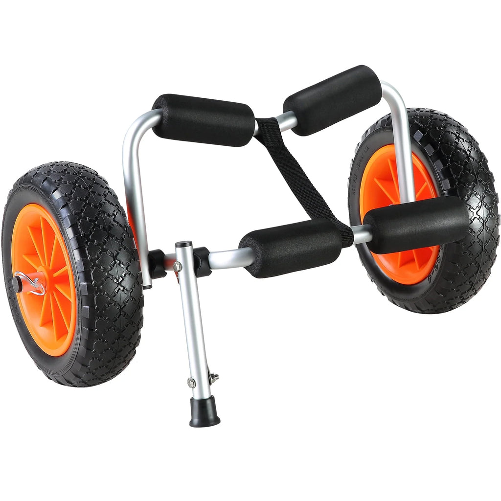Foldable Kayak Cart with 10'' Solid Tires Z6266