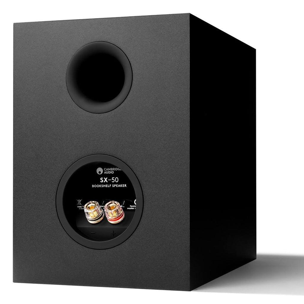 Matte Black Bookshelf Speakers W863