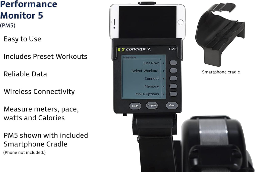 Indoor Rowing Machine with PM5 Performance Monitor F33669