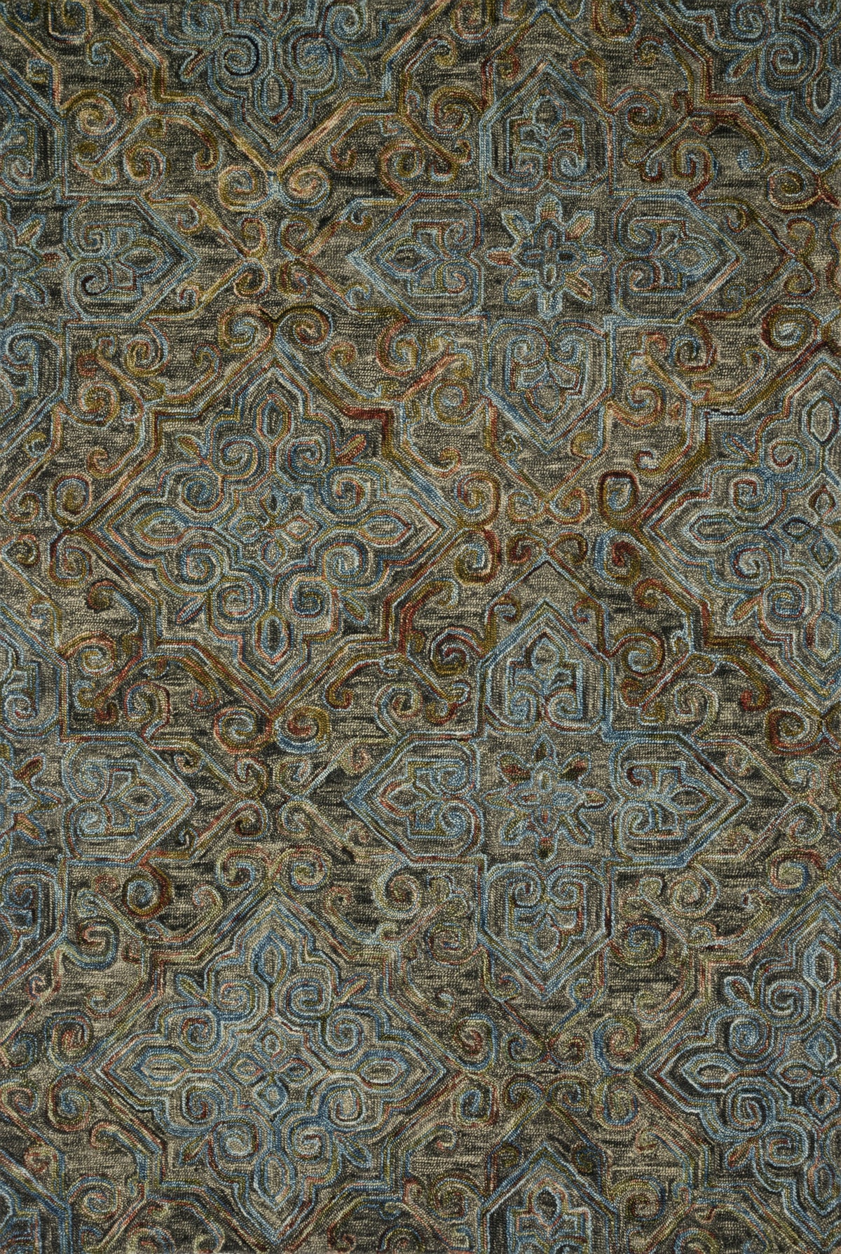 Charcoal Multi Rug 7'9 x 9'9 Y972369