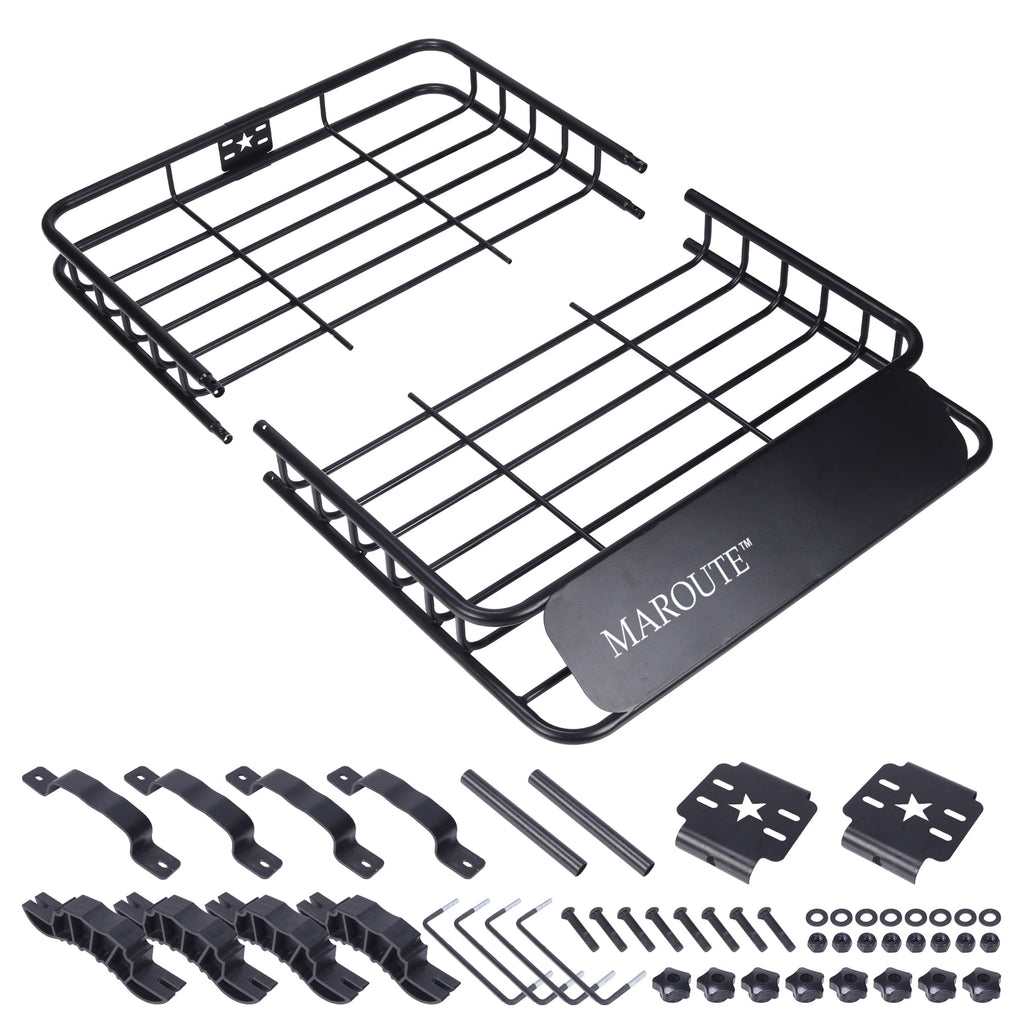 Roof Rack Carrier Basket Universal 51" X 36" X 5" Rooftop Cargo Carrier Basket I192