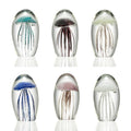 Set of 6 Glass Jellyfish K915609