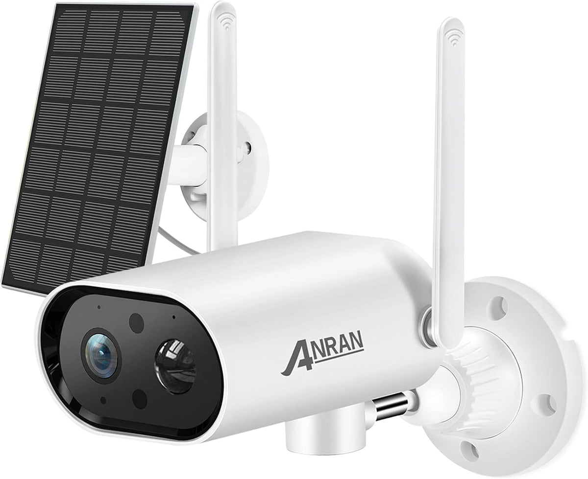 Wireless Solar Powered 1080P Security Camera with 32GB SD Card P63777