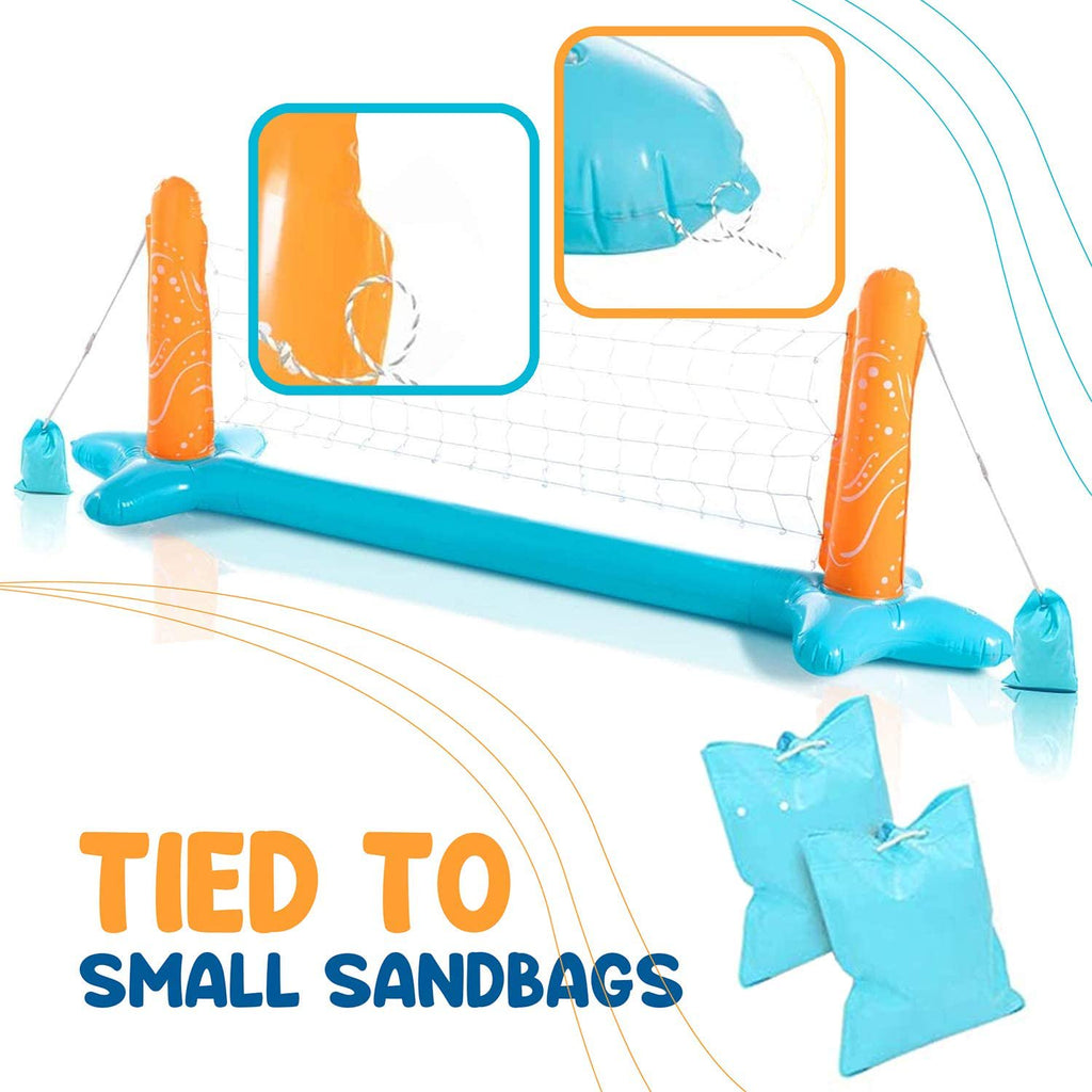 Inflatable Pool Float Set with Volleyball Net G29257