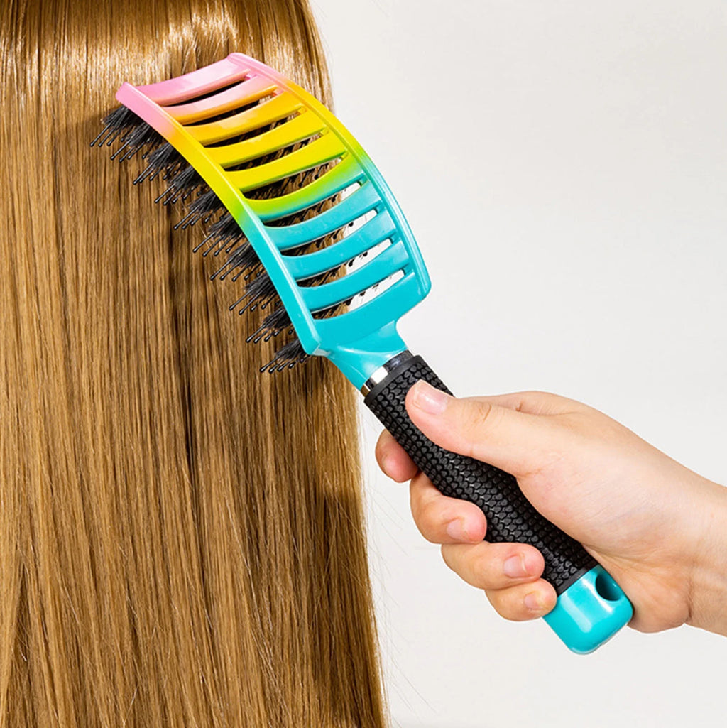 Big Curved Plastic Hair Comb M869