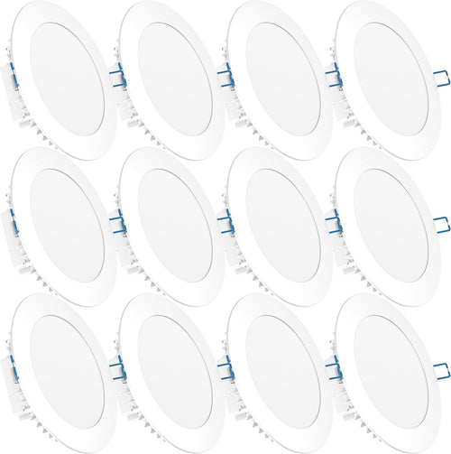 12 Pack 4 Inch Ultra Thin LED Recessed Ceiling Lights E153373