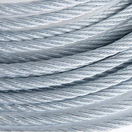 Galvanized Aircraft Cable Steel Wire Rope 7x19 (250 Feet) O308