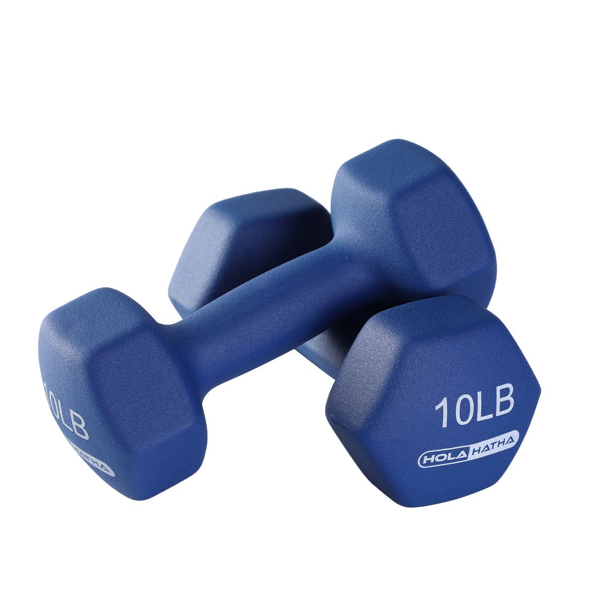 5, 10, and 15 lb Neoprene Dumbbell Set & Rack M2516