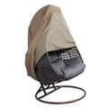 Brown Hanging Egg Swing Chair Cover F49952