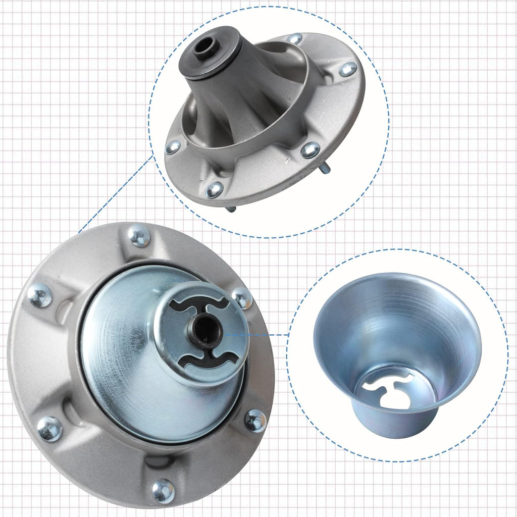 Spindle Assembly with Bolt Pack of 2 Y9896