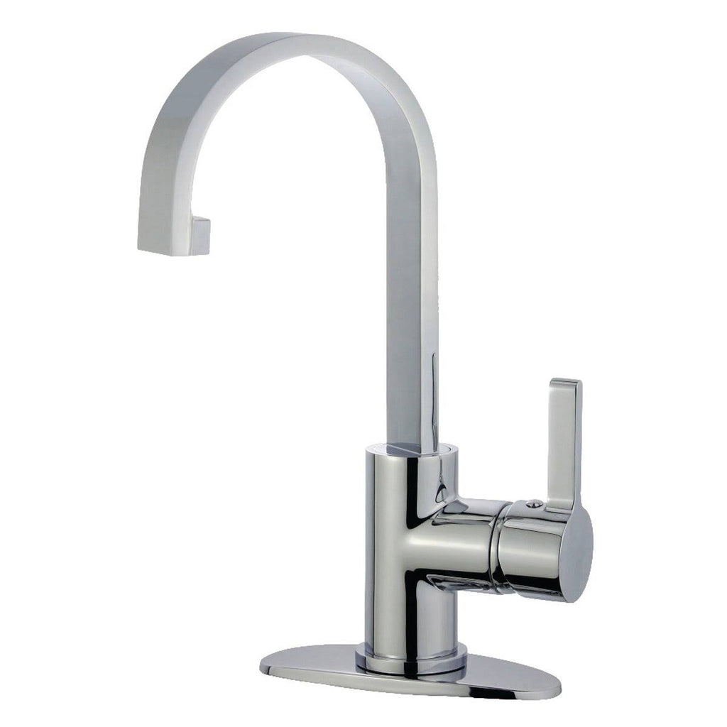 Polished Chrome Single-Handle Bathroom Faucet X546883